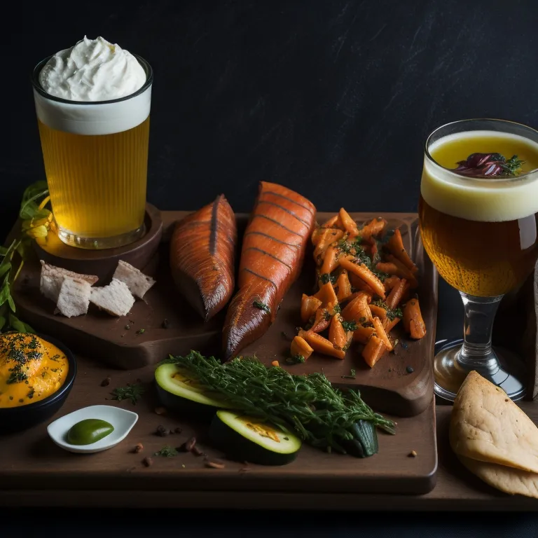 Food types and beer style pairing	
